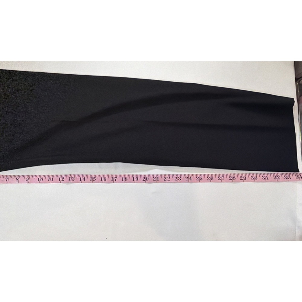 Ralph Ralph Lauren Mens 38x34 Black Flat Front Dress Pants Career Office Stretch - Picture 6 of 7